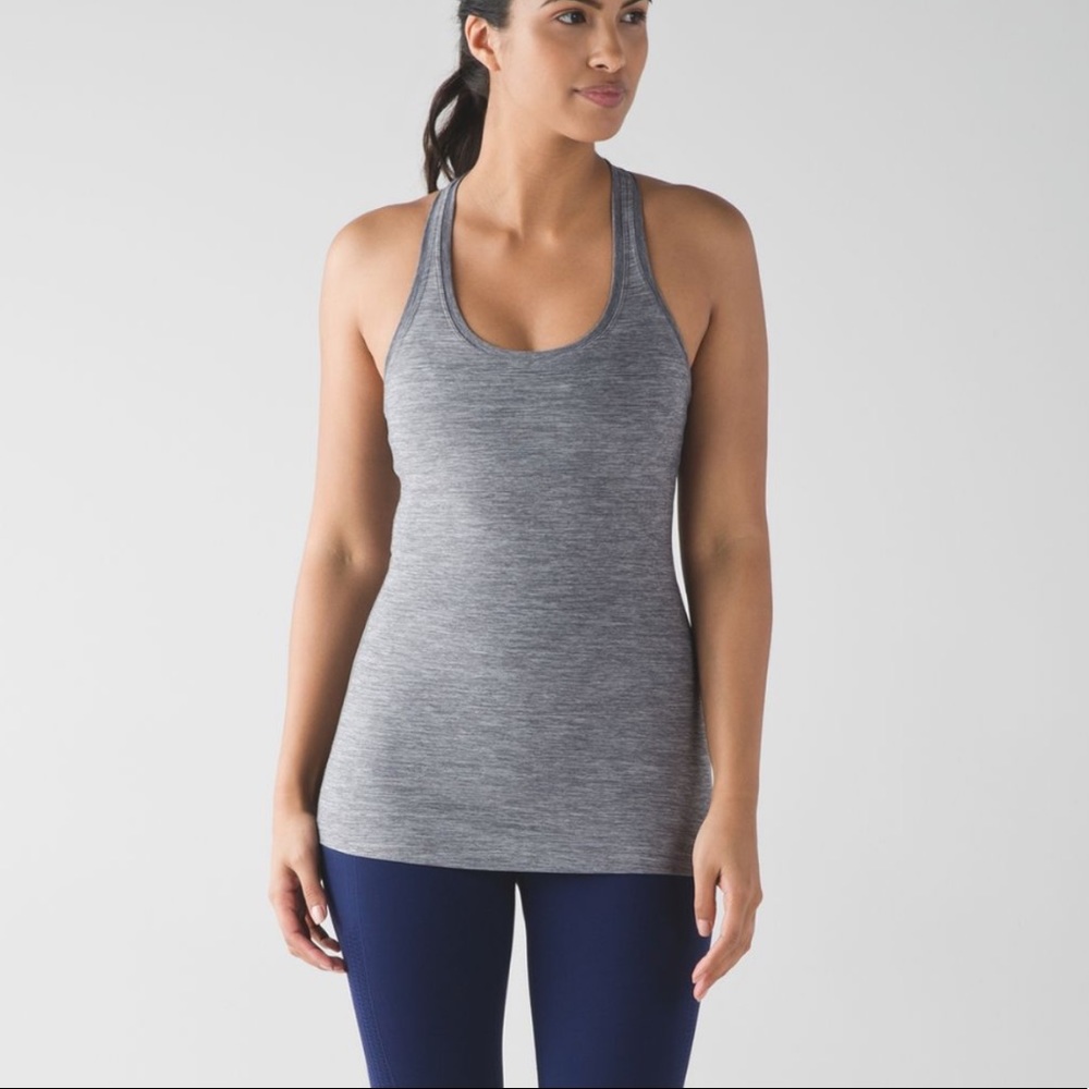 Lululemon Cool Racerback CRB Heather Slate